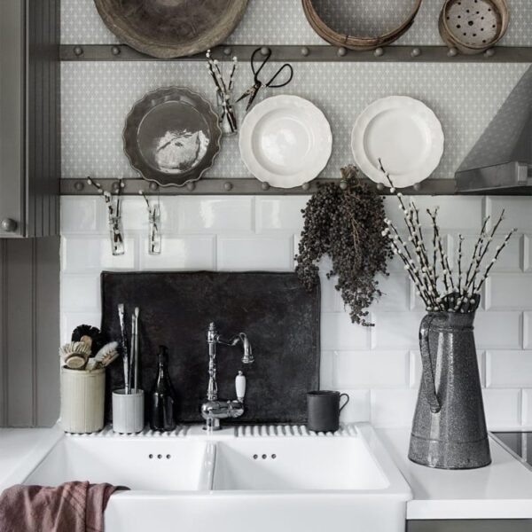 Sandberg tapeet Einar Grey 702-31