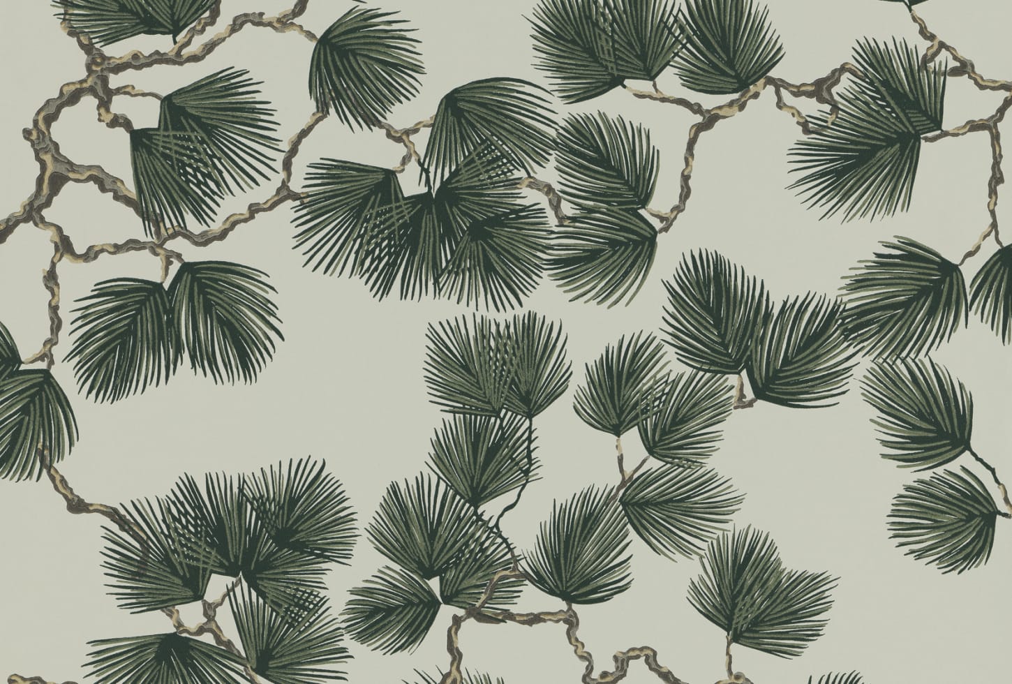Sandberg tapeet Pine, Green 804-78