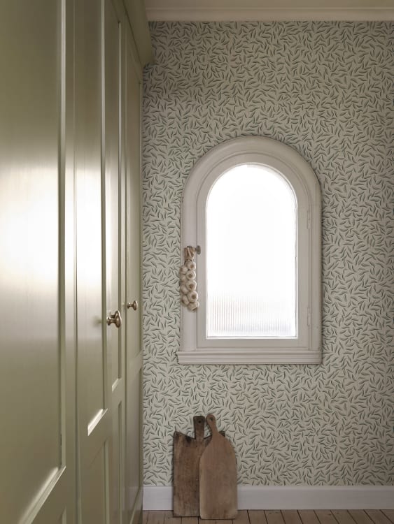 Sandberg tapeet Karolina, Green 807-38