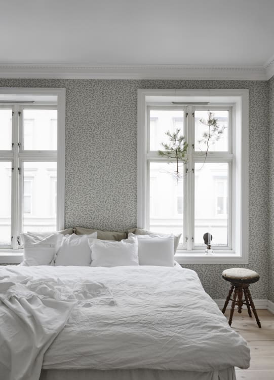 Sandberg tapeet Karolina, Blue 807-56