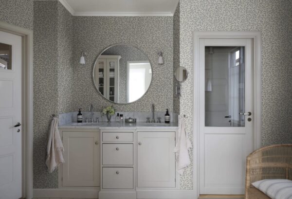 Sandberg tapeet Karolina, Blue 807-56
