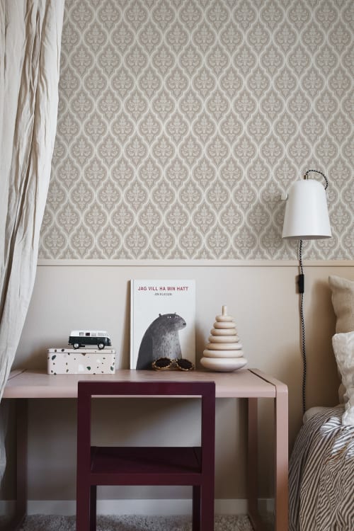 Sandberg tapeet Lillie Blush 829-24