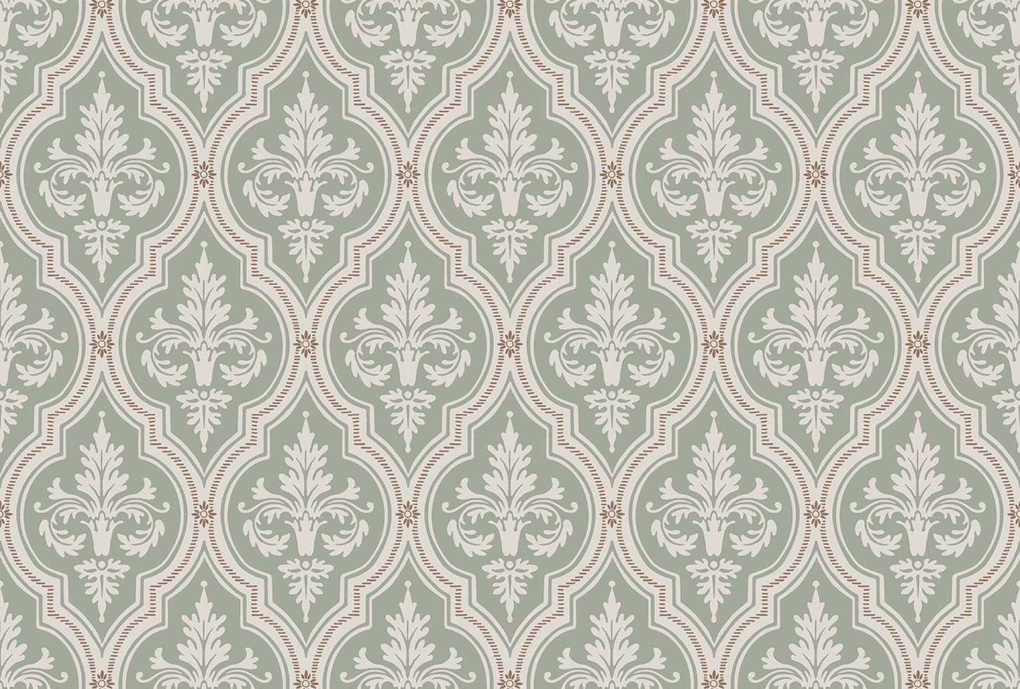 Sandberg tapeet Lillie Garden Green 829-38