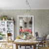 Sandberg tapeet Charlotta Spring Green 830-28
