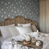 Sandberg tapeet Charlotta Petrol 830-66
