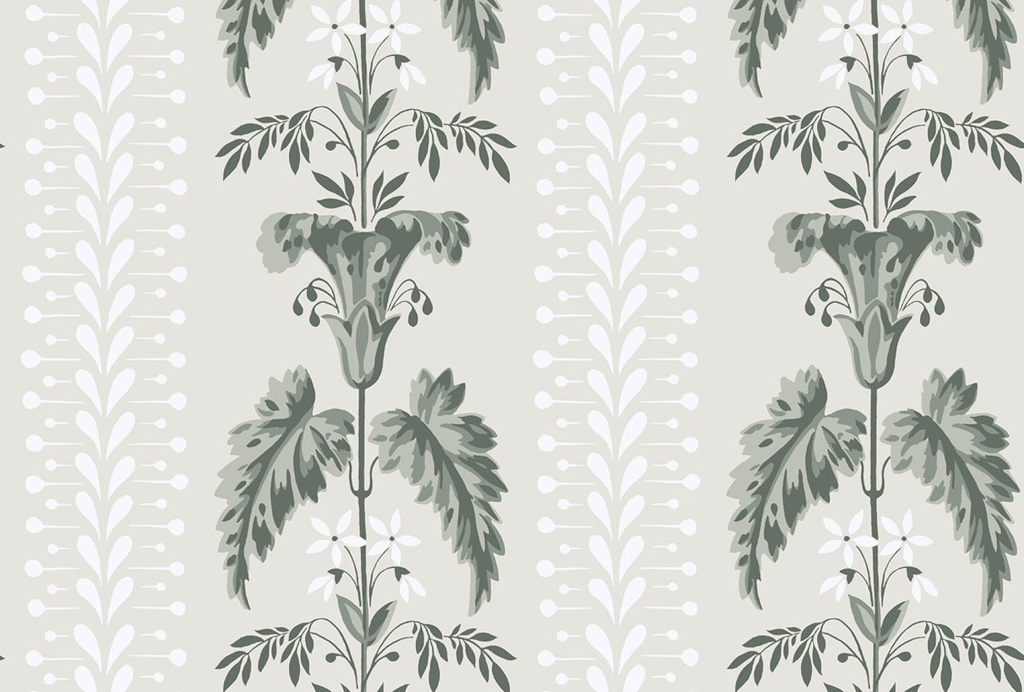 Sandberg tapeet Sophie Spring Green 831-28