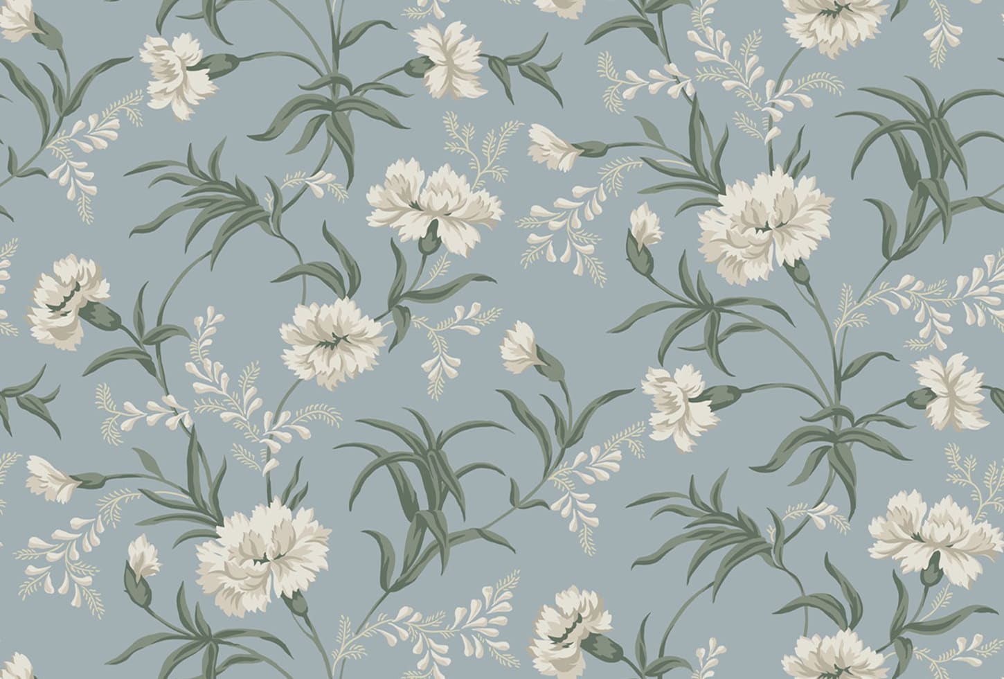 Sandberg tapeet Emilie Sky Blue 832-37