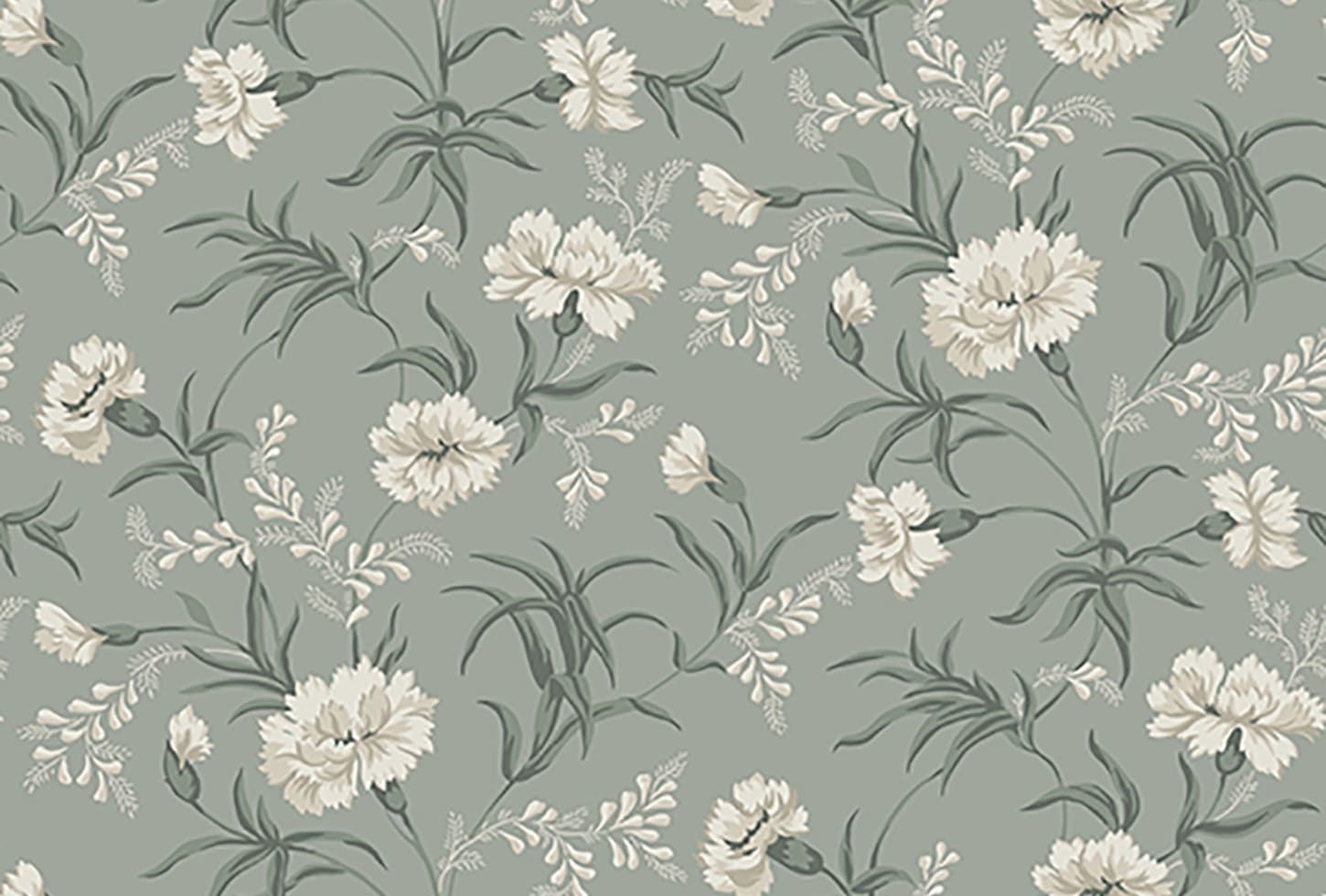 Sandberg tapeet Emilie Garden Green 832-38