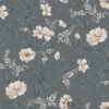 Sandberg tapeet Emilie Petrol 832-77