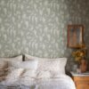 Sandberg tapeet Hedvig Garden Green 833-28