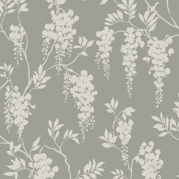Sandberg tapeet Hedvig Garden Green 833-28