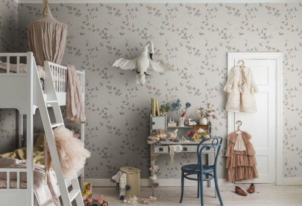 Sandberg tapeet Maria Indigo Blue 834-36