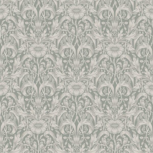 Sandberg tapeet Emil Garden Green 835-48