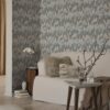 Sandberg tapeet Ragnvi Indigo Blue 836-56