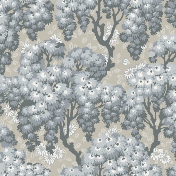 Sandberg tapeet Ragnvi Indigo Blue 836-56