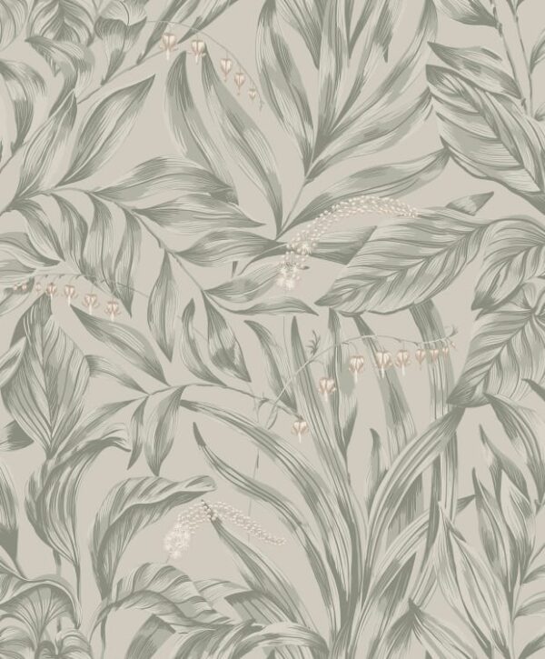 Sandberg tapeet Elin Sage Green 837-18