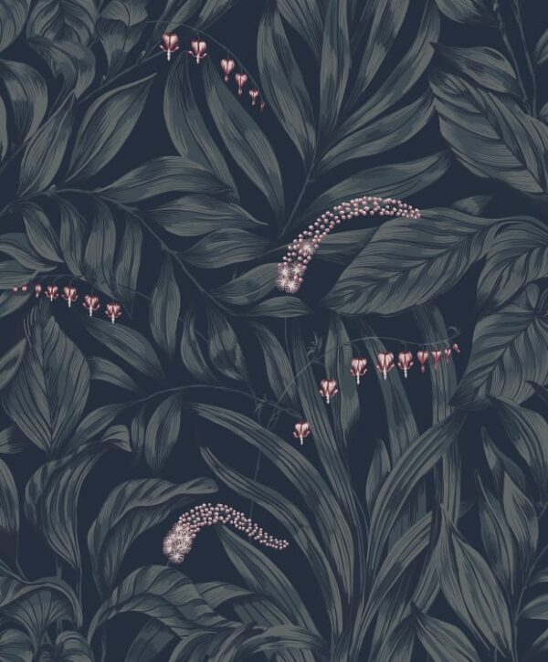 Sandberg tapeet Elin Midnight Blue 837-96