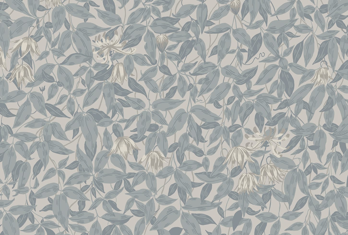 Sandberg tapeet Linnea, Misty Blue 838-36