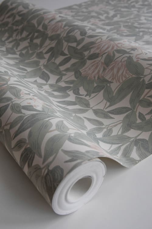 Sandberg tapeet Linnea, Garden Green 838-38