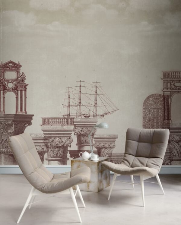 Rebel Walls pilttapeet Tres Tintas Oceans JO1020-1