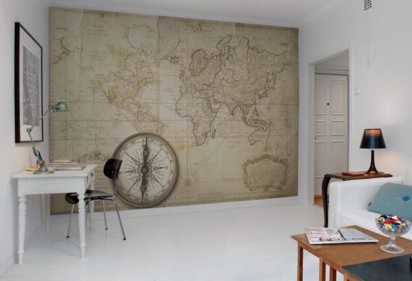 Rebel Walls pilttapeet Du Globe Terres R10761