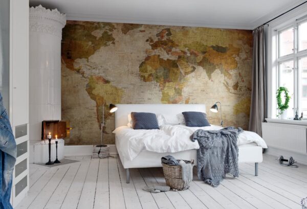 Rebel Walls pilttapeet World Map R10771