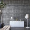 Rebel Walls pilttapeet Watery Wall, Gray R11032