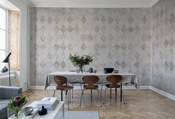 Rebel Walls pilttapeet Patinated Diamonds, Sand R11412