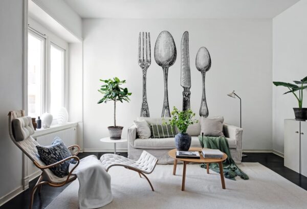 r11791_interior2 Rebel Walls pilttapeet Cutlery R11791