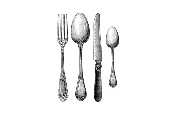 r11791_product Rebel Walls pilttapeet Cutlery R11791
