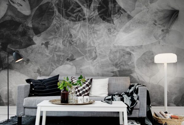 r12062_interior1 Rebel Walls pilttapeet Garden Of Dreams, Black & White R12062
