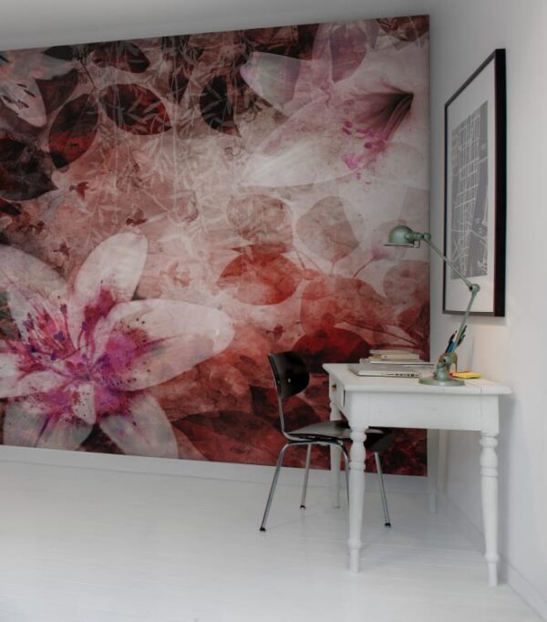 r12063_interior2 Rebel Walls pilttapeet Garden Of Dreams, Red R12063