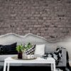 Rebel Walls pilttapeet Well-Worn Brick Wall, Old Style R12223