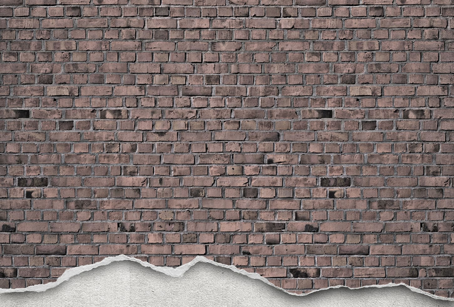 Rebel Walls pilttapeet Well-Worn Brick Wall, Old Style R12223