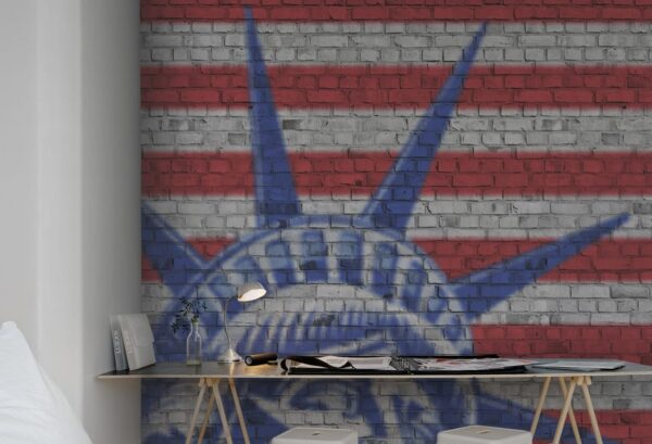 Rebel Walls pilttapeet Bricks Of Liberty R12251