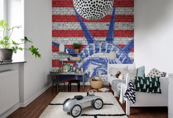 Rebel Walls pilttapeet Bricks Of Liberty R12251
