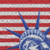 Rebel Walls pilttapeet Bricks Of Liberty R12251