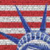 Rebel Walls pilttapeet Bricks Of Liberty R12251