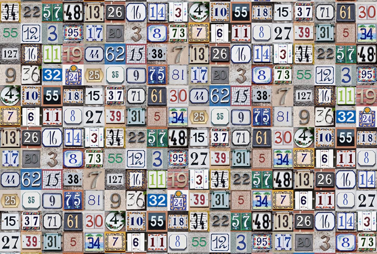 Rebel Walls pilttapeet House Numbers R12331