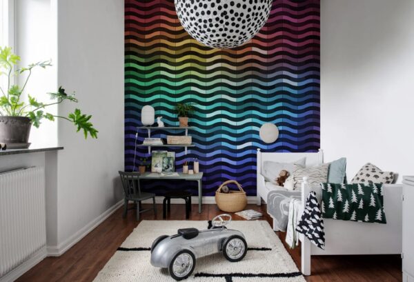 Rebel Walls pilttapeet Rainbowwave R12411