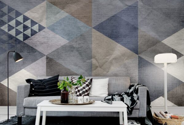 Rebel Walls pilttapeet Quadrangle, Blue R12521