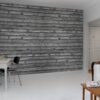 Rebel Walls pilttapeet Horizontal Boards, Black R12584