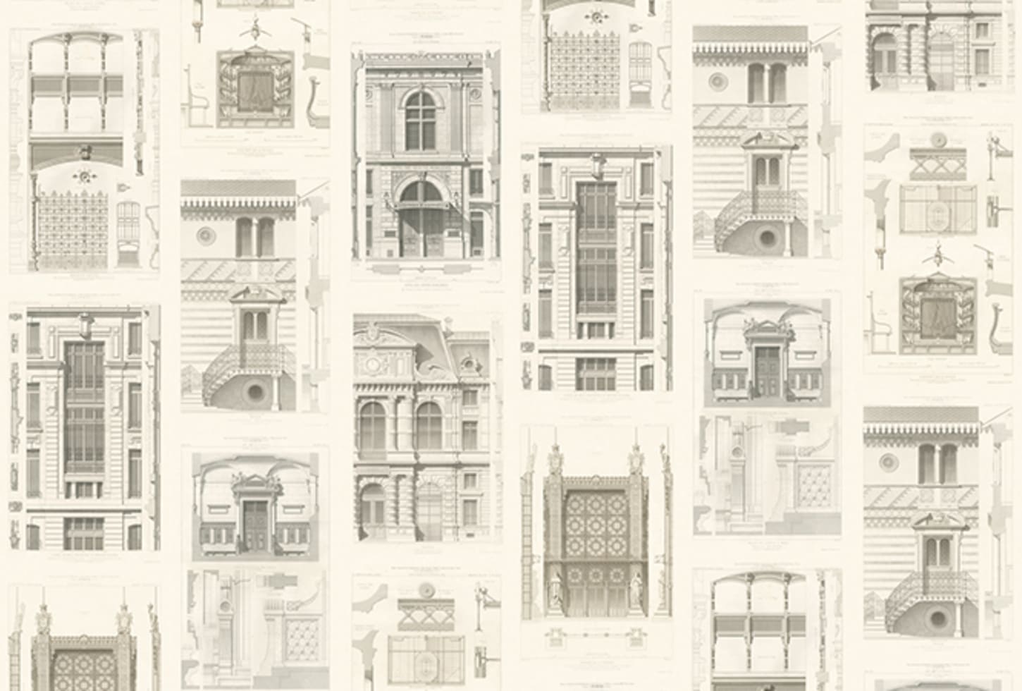 Rebel Walls pilttapeet Architect, Vintage R12731