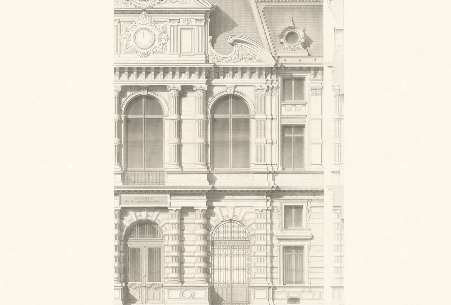 Rebel Walls pilttapeet Mairie, Vintage R12741