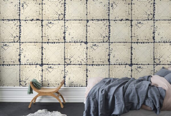 Rebel Walls pilttapeet Tin Plates, Nebraska R12801