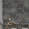 Rebel Walls pilttapeet Tin Plates, Black R12852