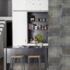 Rebel Walls pilttapeet Tin Plates, Black R12852