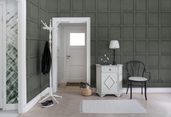 Rebel Walls pilttapeet Panel, Cambridge Green R12884