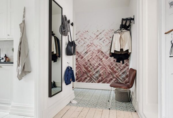 Rebel Walls pilttapeet Dream Weaver, Burgundy R12893