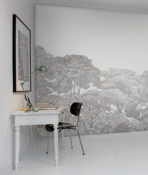 Rebel Walls pilttapeet Bellewood, Gray Toile R13054